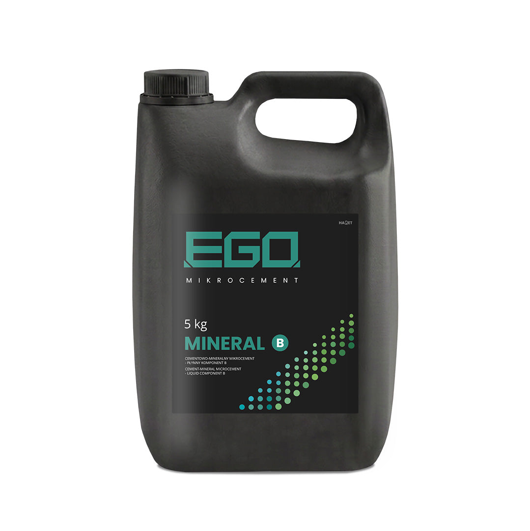 EGO Mineral Mikrocement – Zestaw 20 kg (Sucha masa 15 kg + Polimer 5 kg)