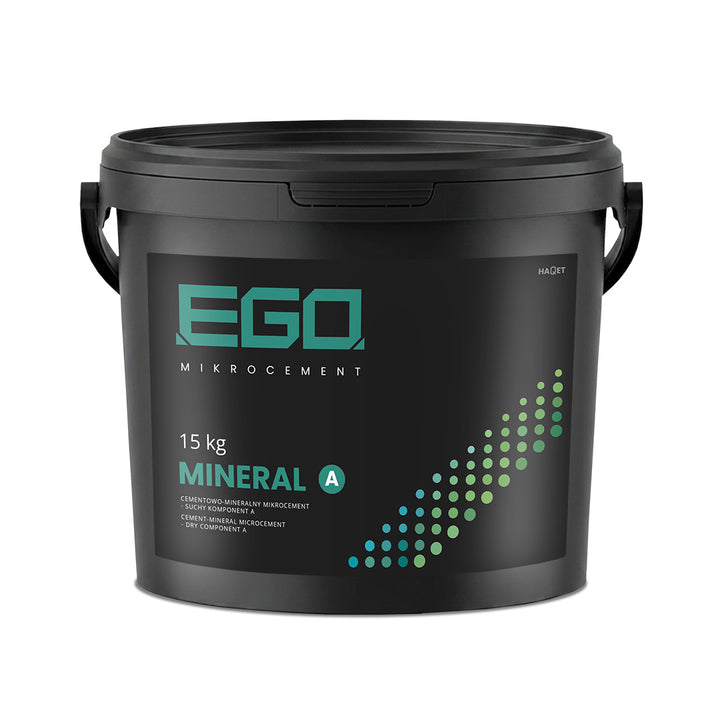 EGO Mineral Mikrocement – Zestaw 20 kg (Sucha masa 15 kg + Polimer 5 kg)