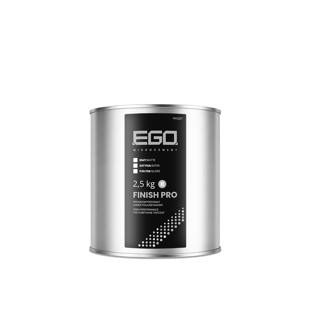EGO Finish Pro – Lakier poliuretanowy chemoutwardzalny 7,5 kg (A+B)